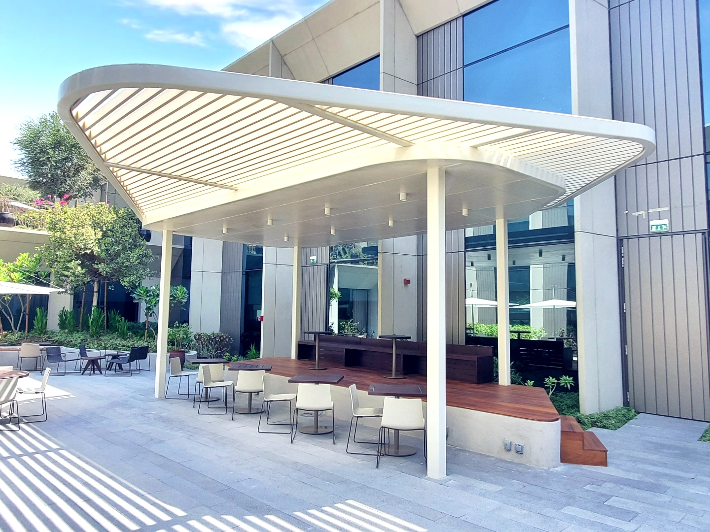 Spinneys Pergola